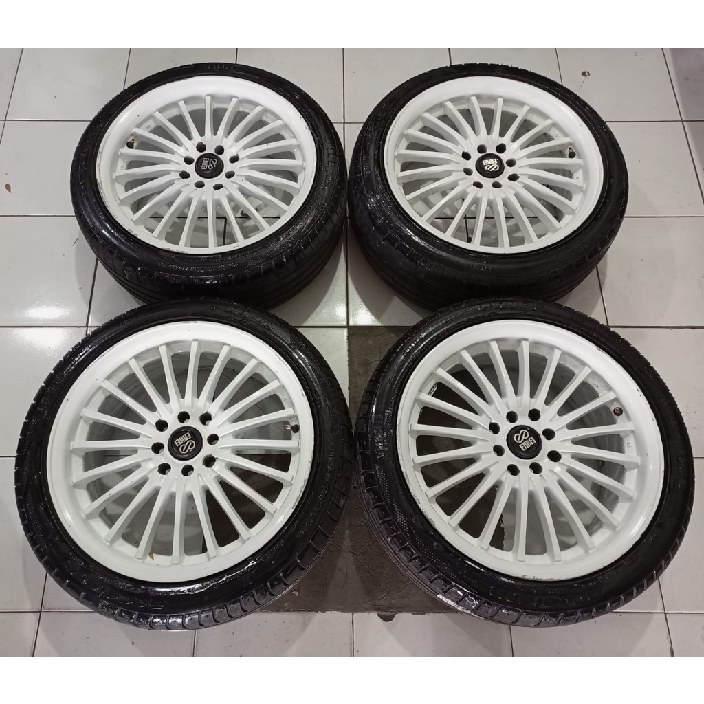 VELG MOBIL SECOND SSR RING 17 LEBAR 7,5 PCD 8X100/114 + BAN (BONUS)(2021) 215 45 R17