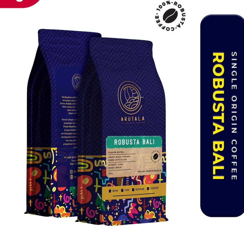 

xen-43 ARUTALA kopi Bali Robusta 250 gram Tidak akan Rugi