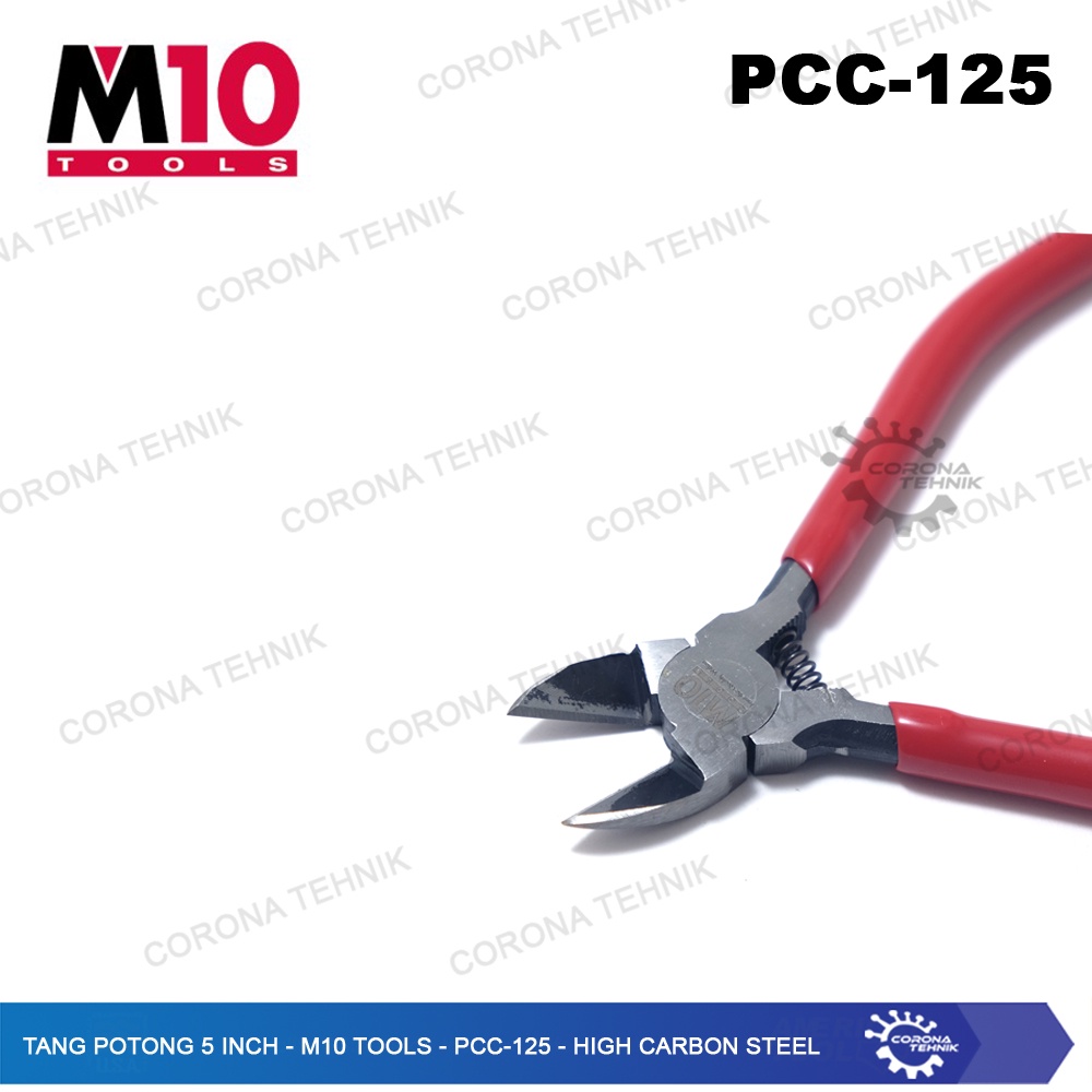 M10 Tools - PCC-125 - High Carbon Steel SKU: PCC-125 - Tang Potong 5 Inch