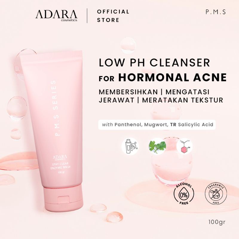 ADARA P. M. S Series - Stay Clear Enzyme Wash 100 g