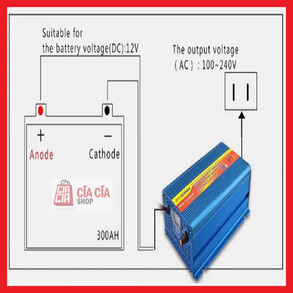 Smart Charger Aki 30A 12V Suoer MA-1230A Cas Casan Aki Charger Accu Otomatis MA 1230A 12V Suoer