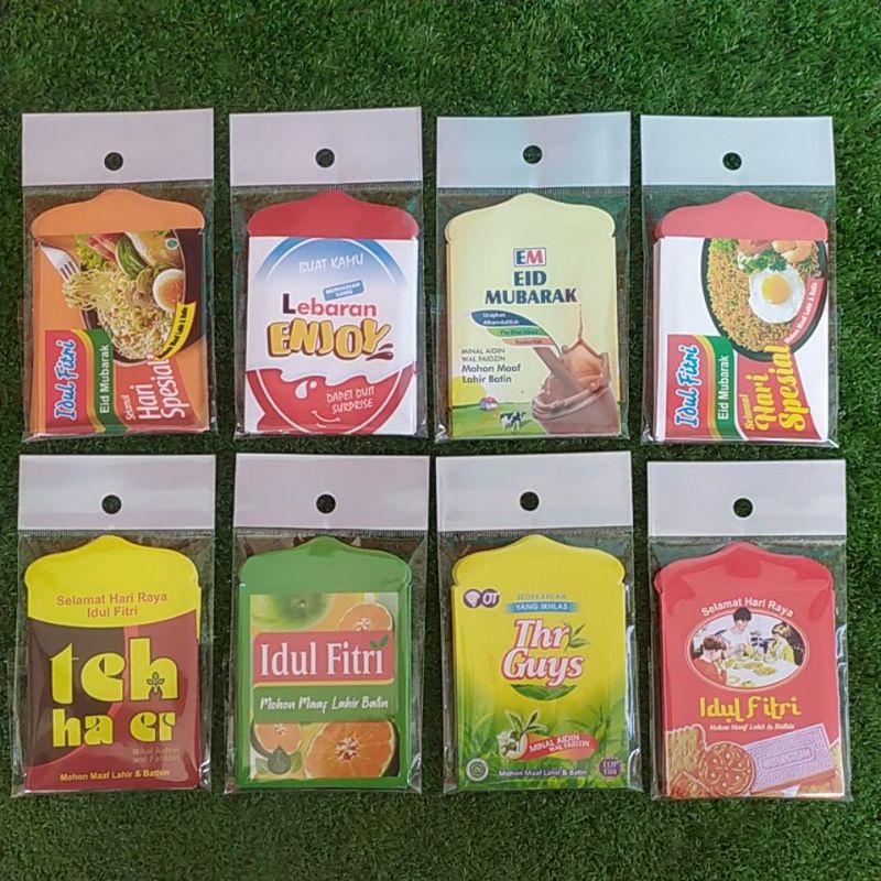 Amplop Lebaran 2023 Snack Unik Angpao Isi 40pcs