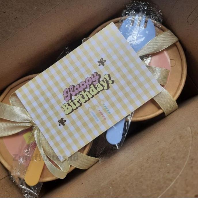 

☝ ZMUFF BITES hampers brownies bites 2 cup FREE kartu ucapan|birthday|valentine(baca deskripsi) ➾