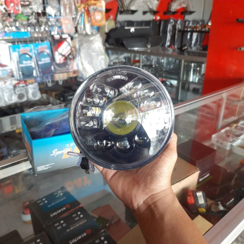 LAMPU DAYMAKER BILET 5,75 LAMPU DEPAN DAYMAKER MODEL TERBARU BILET