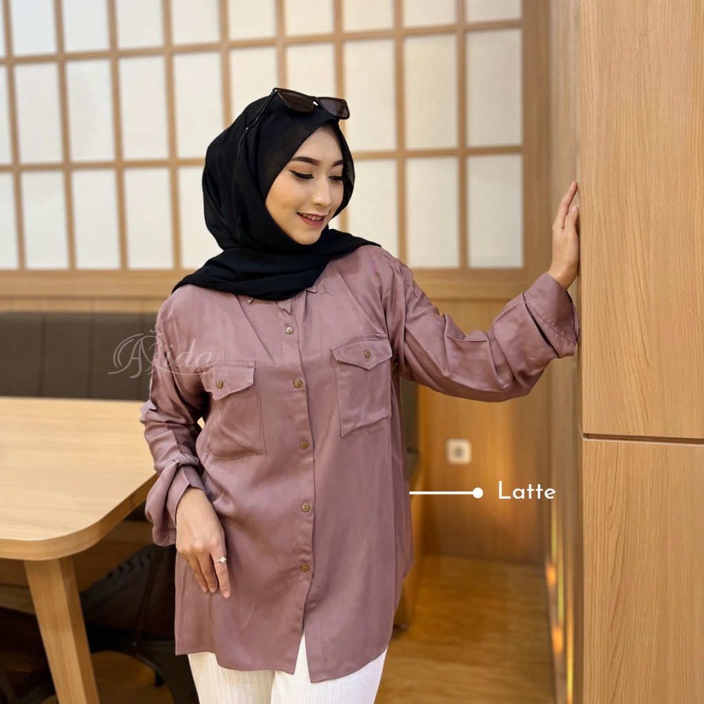 Elena Shirt Pocket Rayon Grade A