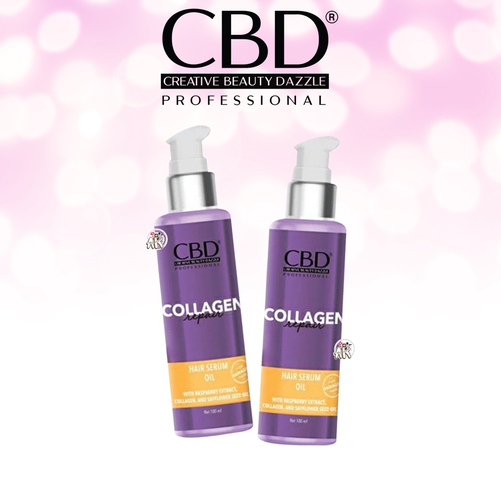 CBD COLLAGEN REPAIR HAIR SERUM OIL 100ML