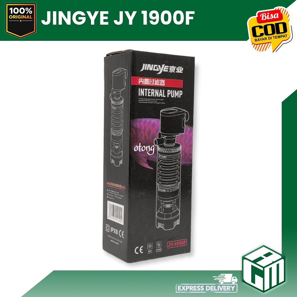 JINGYE JY1900F JY 1900 F 1900F MESIN POMPA CELUP INTERNAL FILTER AQUARIUM