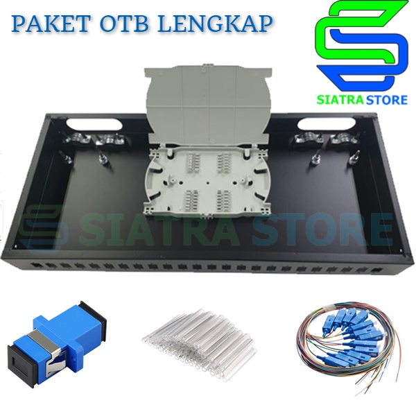 Fiber Optic OTB 12/24/48 Core SC | Drawer / No Drawer ODF OTB LENGKAP