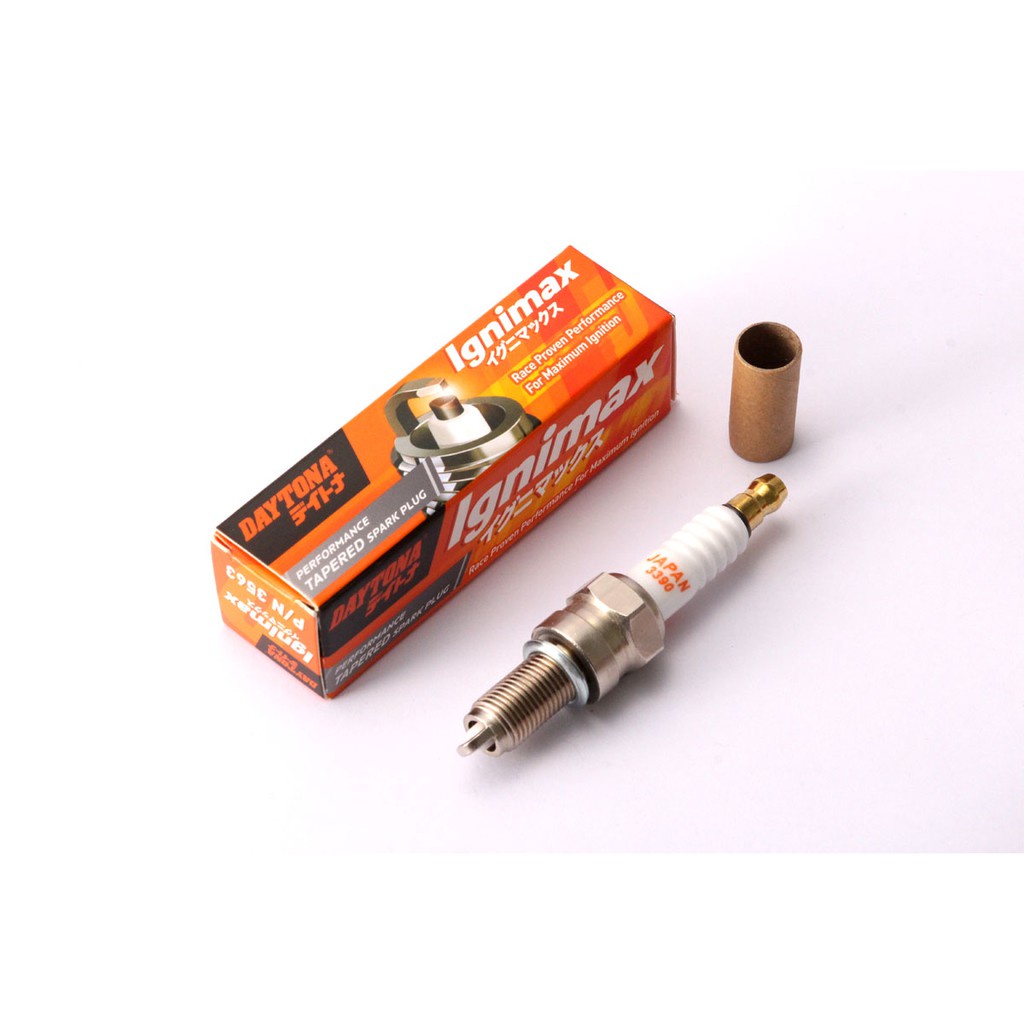 Busi Racing Daytona Tapered CPR9EA-9, Beat, Scoopy, Nmax, Beat Fi vario 125 Beat deluxe Genio Scopy new beat karbu sonic 150 satria fu mio sporty jupter mx mio soul karbu nmax lexi aerox supra x karisma vega r pcx 150 Vario 150 Busi Racing iridium ghio mo