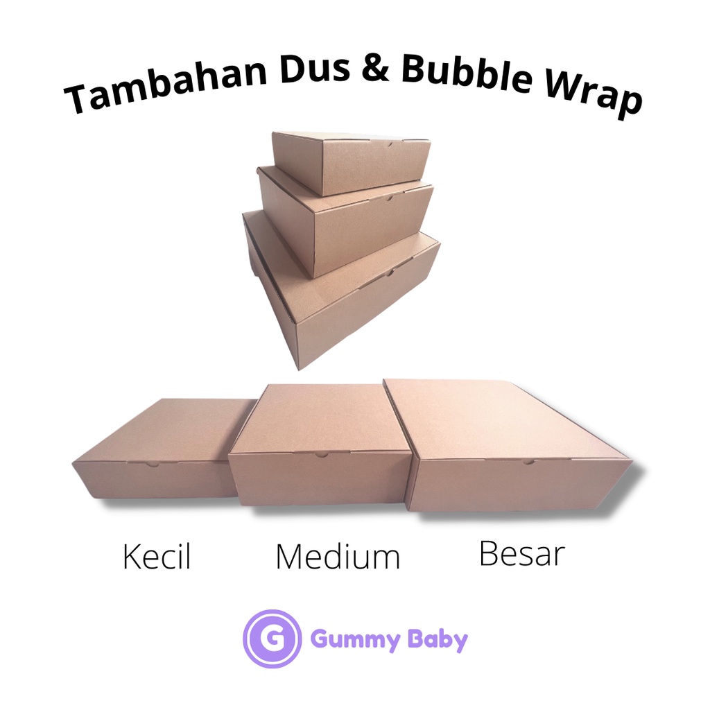 

Gummy Baby Packing Tambahan | Kardus Packing Tambahan | Gift Box