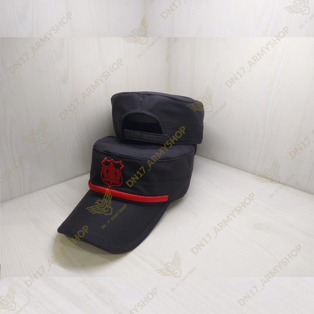 Topi Komando Security Coklat Kopi Terbaru