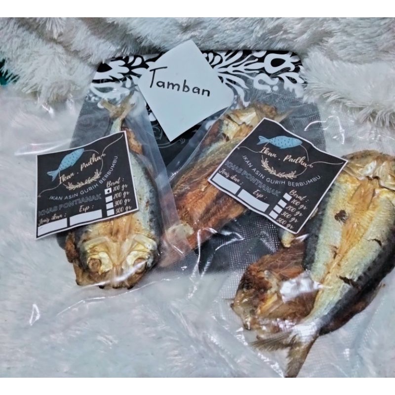 

Ikan Asin Tamban. Gurih berbumbu. Ikan Padha Pontianak