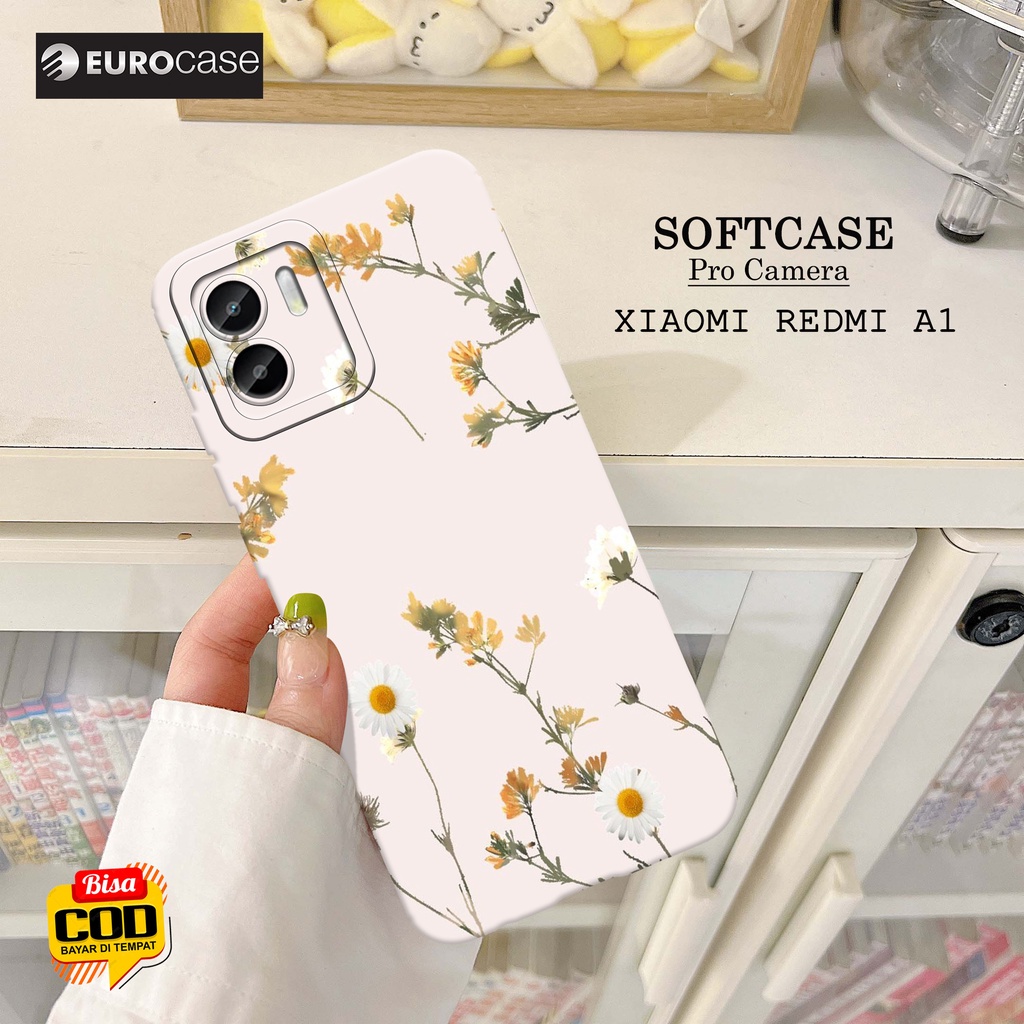 Case Hp Xiaomi Redmi A1 2022 Terbaru - Fashion Case BUNGA - Casing Xiaomi Redmi A1 Terbaru - Kesing 