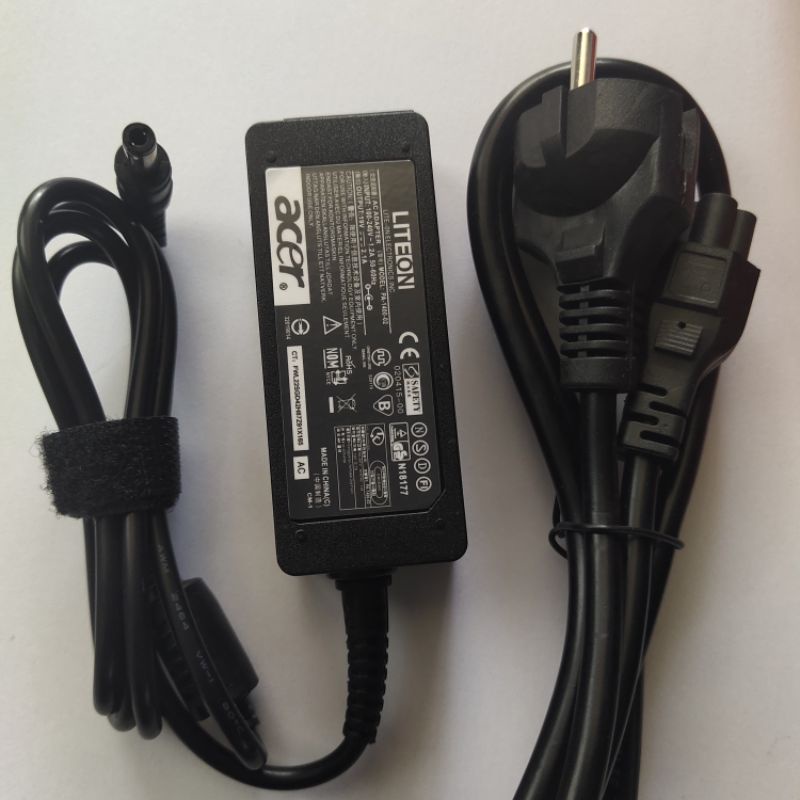 [ ORIGINAL ] CHARGER LAPTOP ACER ONE 14 Z1401 Z1402 19V 2.1A FREE KABEL POWER