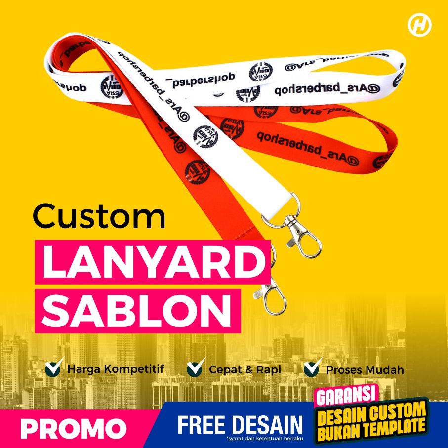 

CETAK LANYARD SABLON CUSTOM EVENT DAN PERKANTORAN