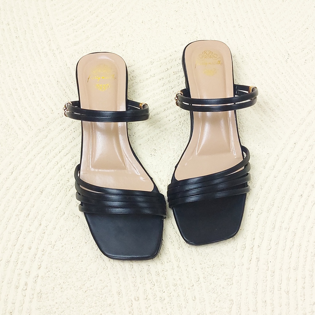 Sandal Heels Wanita Hak 3 cm M-05