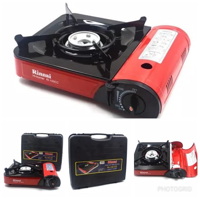 Kompor Gas Portable Rinnai Ri-150Cc Kompor Gas Portable Camping