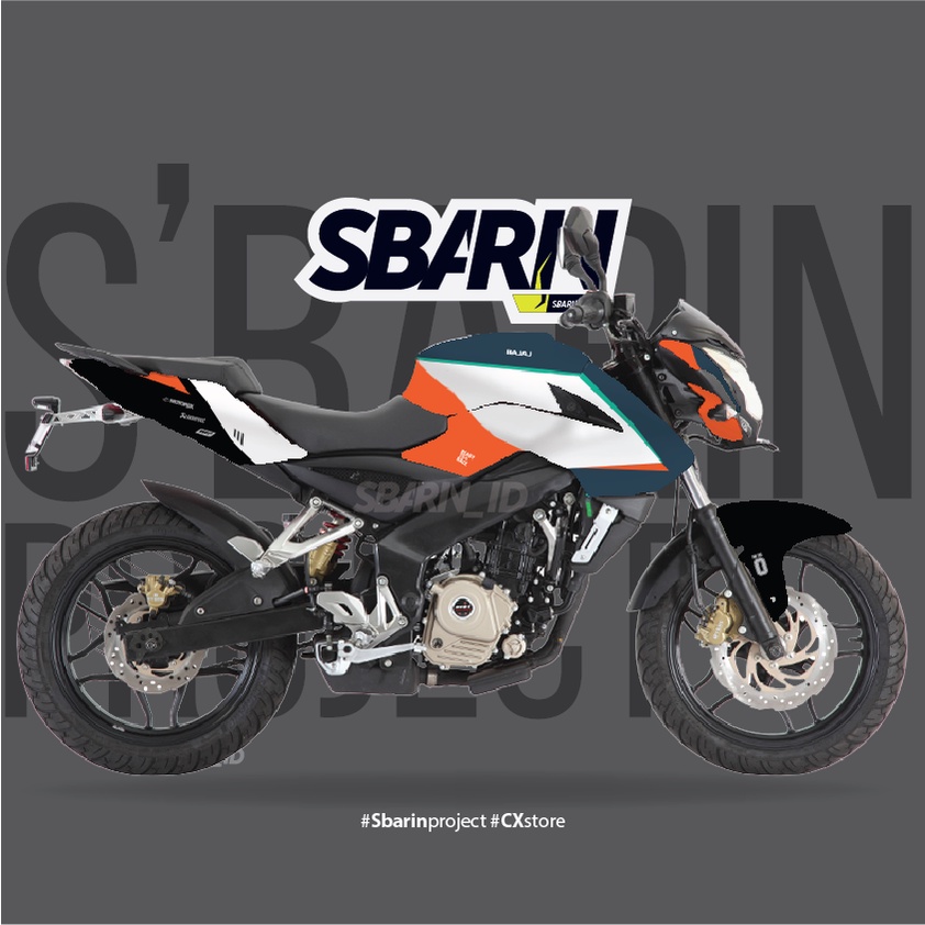 Decal Bajaj Pulsar 200NS - 790 I Sbarin Project