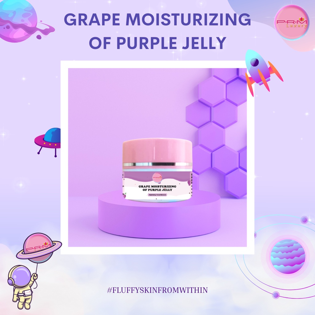 PRM LUXURY RED JELLY KROMOSOM  / PURPLE JELLY/ GOLD JELLY glowing cream