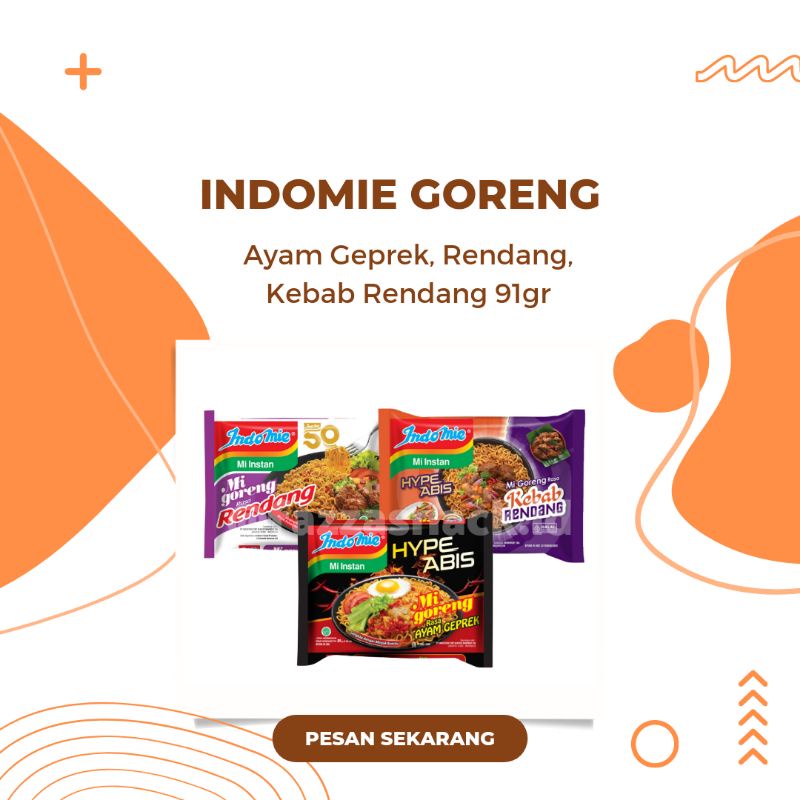 

Paket Indomie Goreng 4 x 91gr