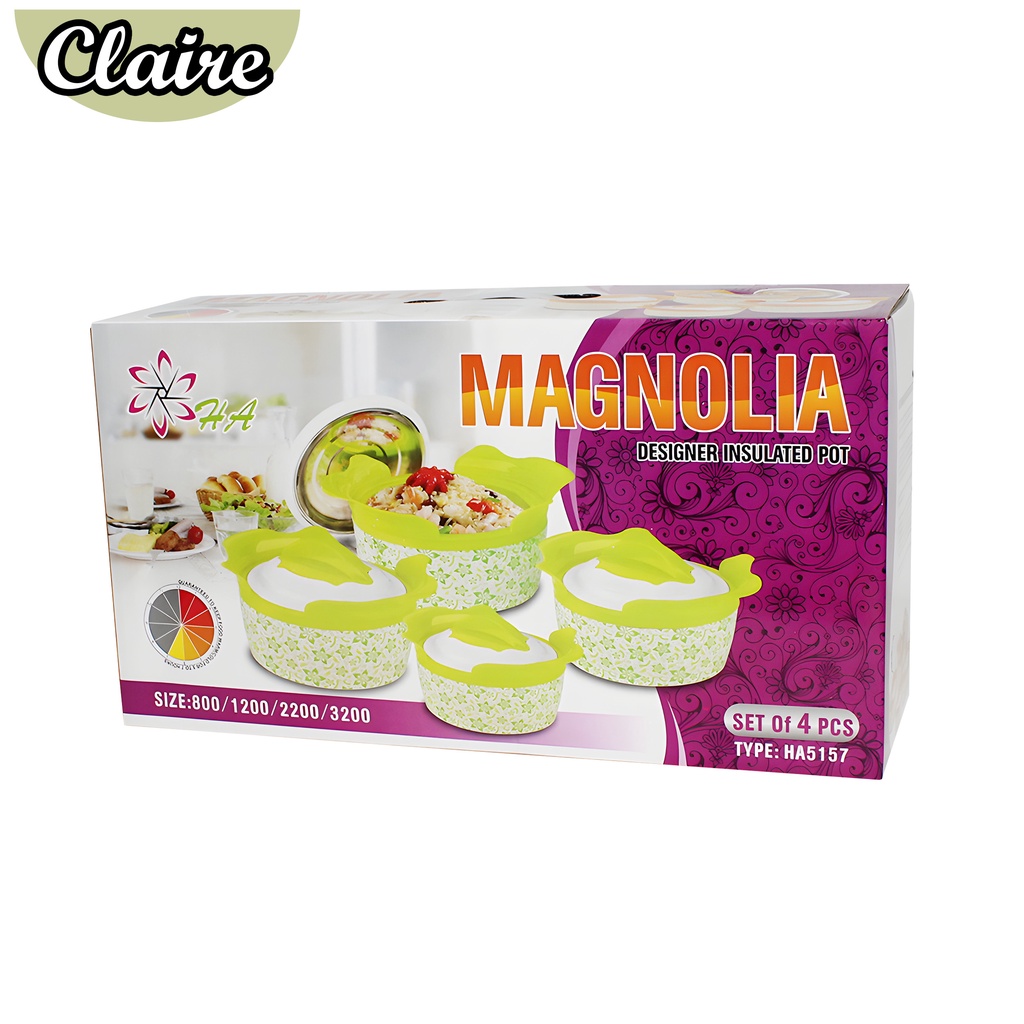 Wadah Makanan 1 SET 4 PCS A101 / Wadah Sayur Lebaran / Wadah Serba Guna