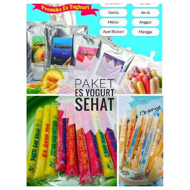 

Paket Es yoghurt 250 gram sehat segar