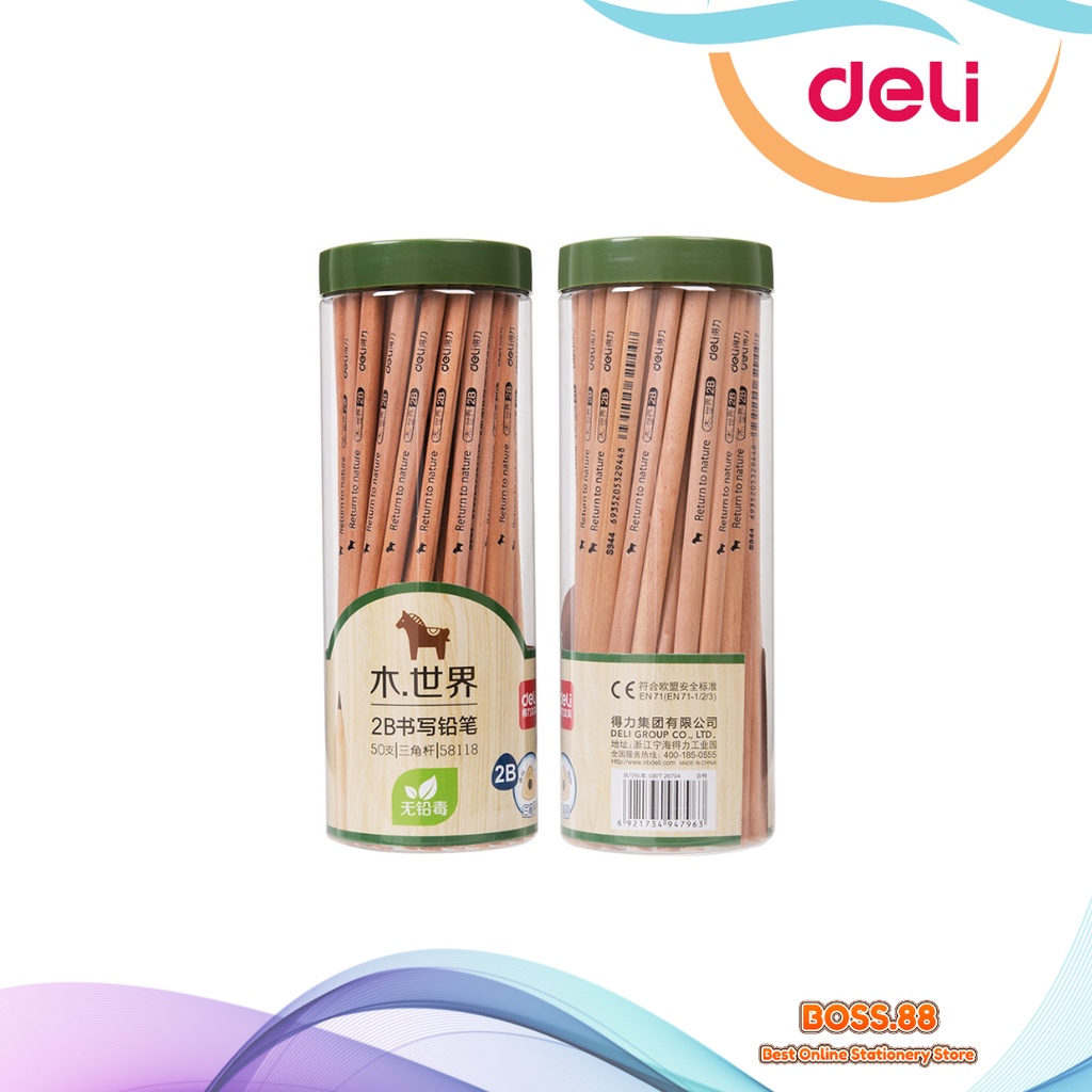 

PENCIL / PENSIL 2B DELI 58118