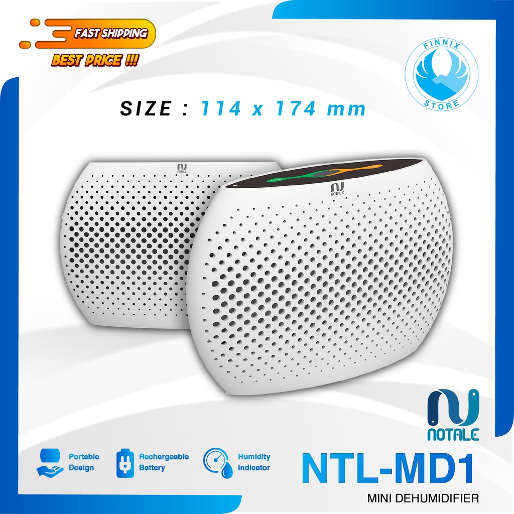 Notale Mini Dehumidifier Air Humidity Dryer - Penyerap Kelembapan Udara