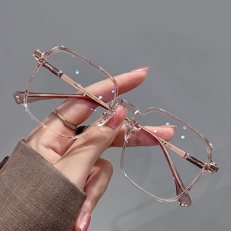 Kacamata Anti Radiasi eyeglasses oval frame Kacamata Komputer Untuk Wanita