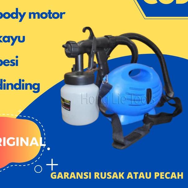 ☞ KOMPRESOR MINI LISTRIK UNTUK CAT MOTOR MOBIL KAYU BESI DINDING DAN TINER PORTABLE ♬
