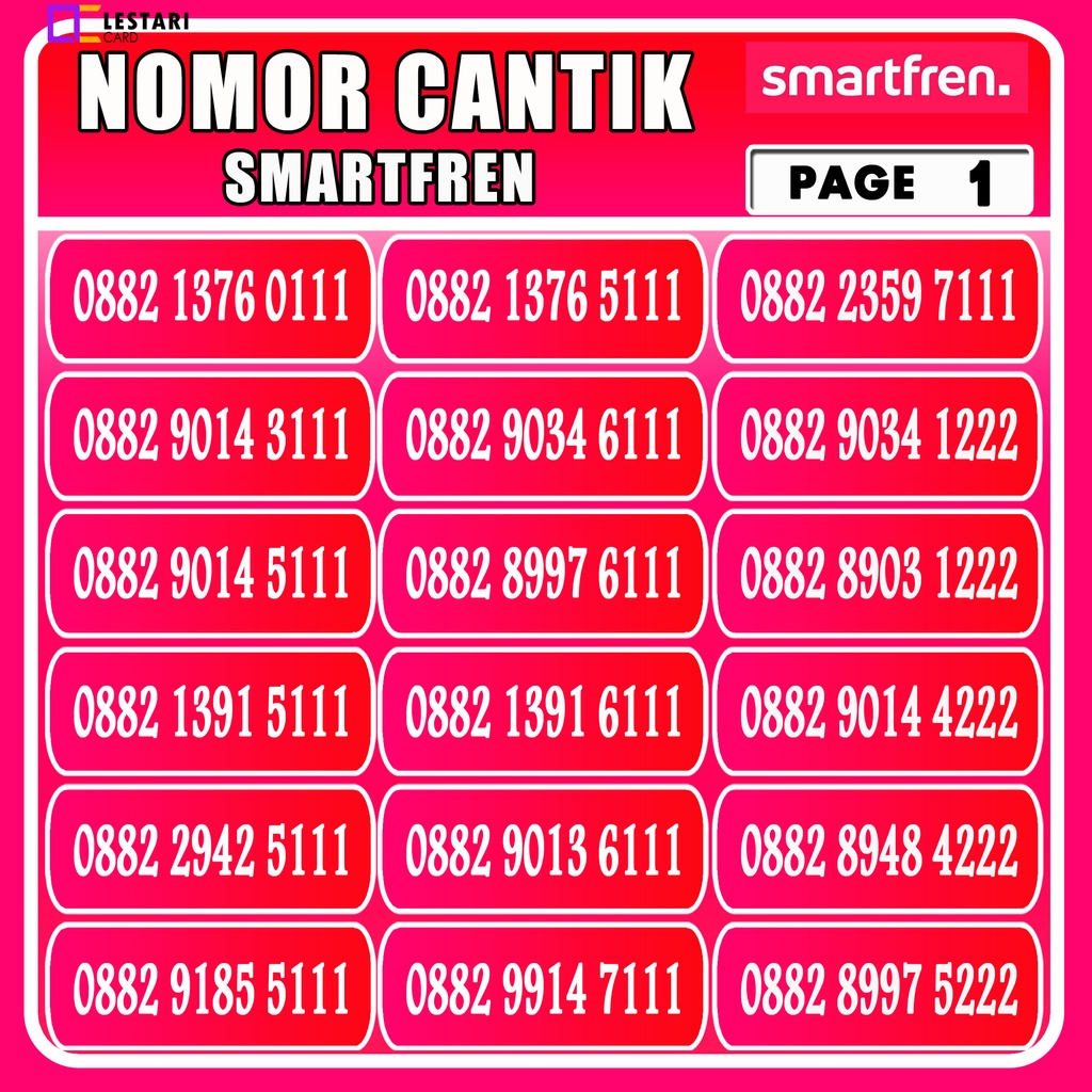 Nomor Cantik Smartfren Triple Akhir