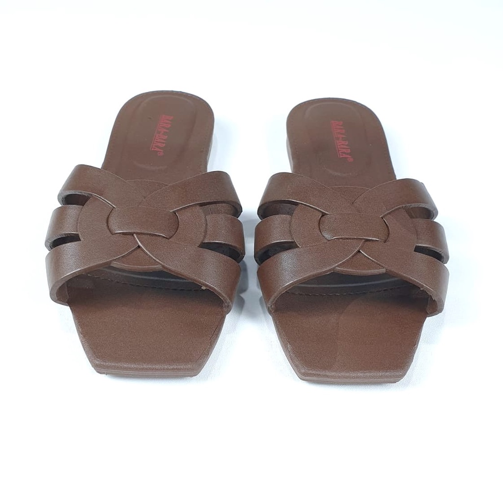 BARA BARA ORIGINAL jelly sandal karet empuk murah wanita selop import MJZ2307H