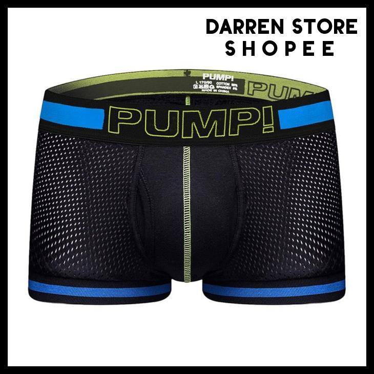 CELANA DALAM PRIA PUMP / JOCKSTRAP PRIA PUMP H499 BOXER PRIA JARING BAHAN BERKUALITAS