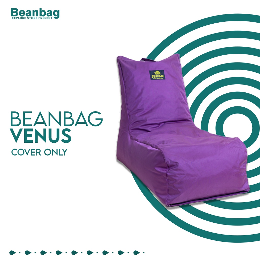 COVER BEAN BAG SOFA COVER BEAN BAG LOUNGE BEANBAG PREMIUM - EXPLORE STORE PROJECT