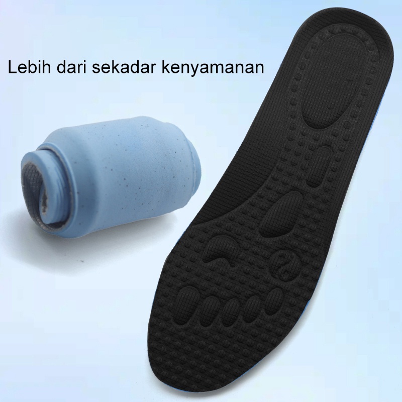 insole sepatu wanita dan pria anti lecet bantalan wanita kebesaran alas sepatu sneakers insole