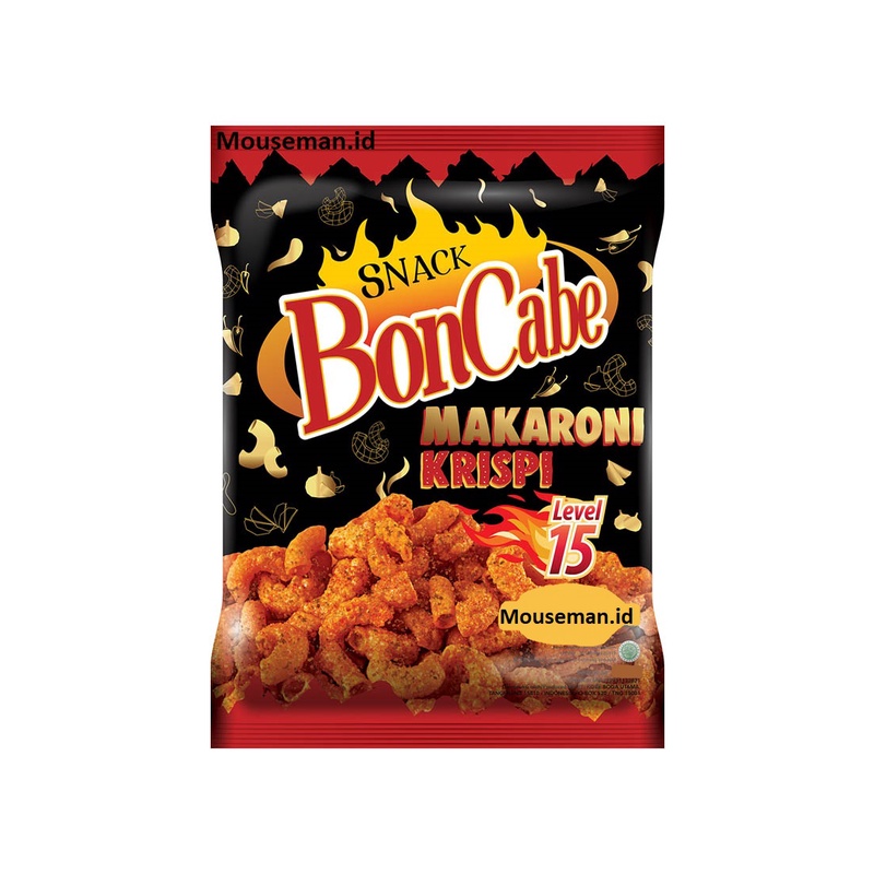 

Kobe Snack BonCabe Mild Makaroni Krispi Level 15 Macaroni 27gr