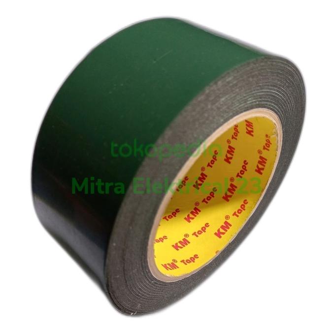 

Double Tape Green Foam Black KM uk 2in 5m rah02