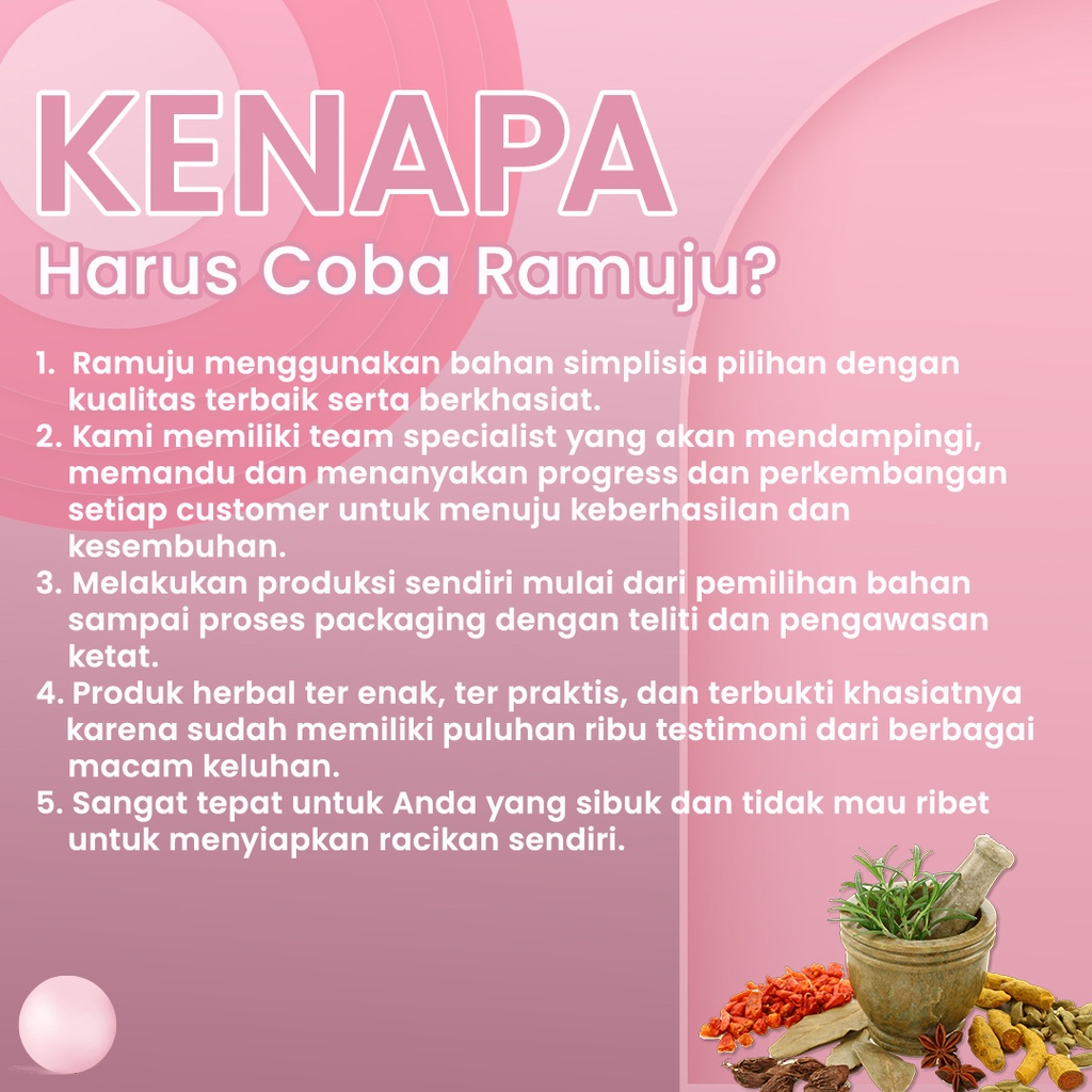 Ramuju Fimella - Paket 15 Hari Ramuan Penambah Berat Badan | Energy Booster &amp; Penambah Nafsu Makan