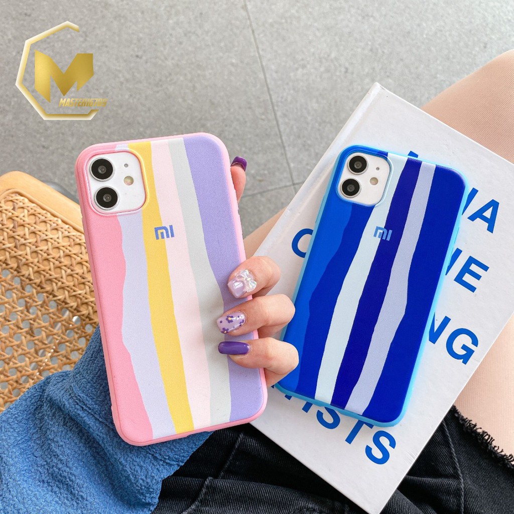 SS046 CASE RAINBOW OPPO A36 A76 9I A9 A5 A15 A15S A52 A92 A53 A33 2020 RENO 4 4F 5F A94 A16 A54 A55 A74 A95 MA782