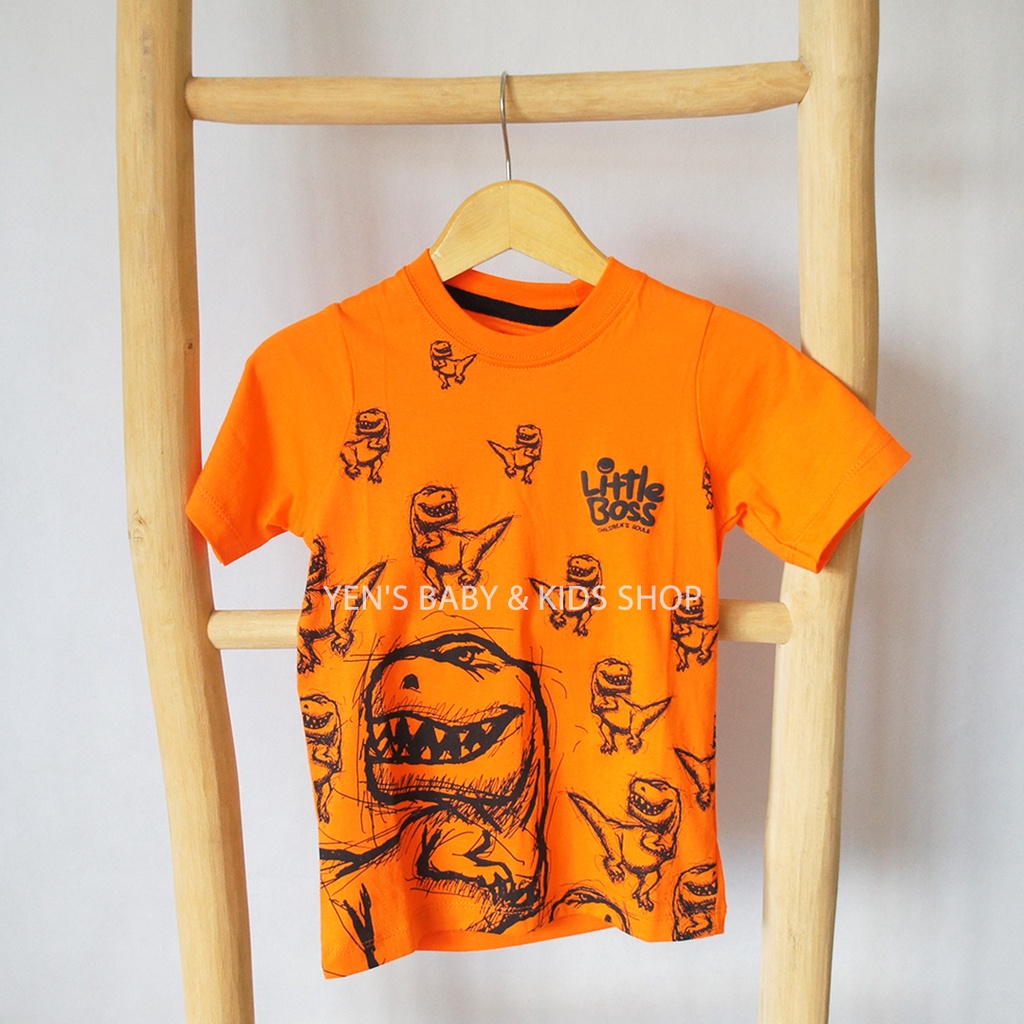T-SHIRT DINO YELLOW  | T-SHIRT DINO ORANGE