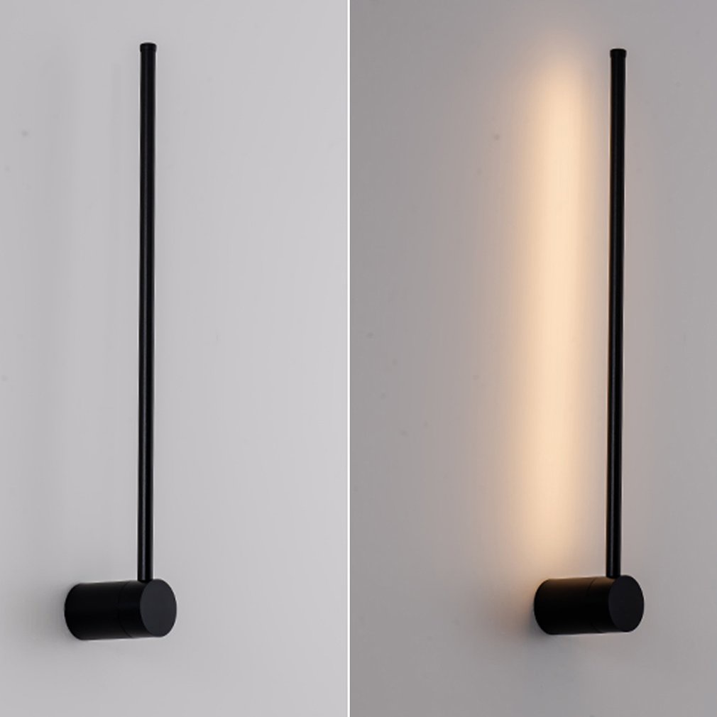 LAMPU DINDING / LAMPU DEKORASI LED PANJANG 60CM HITAM D931