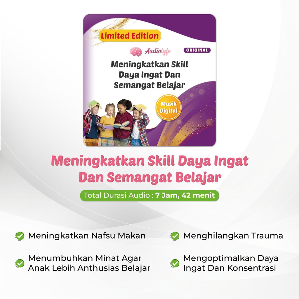 DVD Audiolyfe Stimulasi Otak Anak 10x Lipat