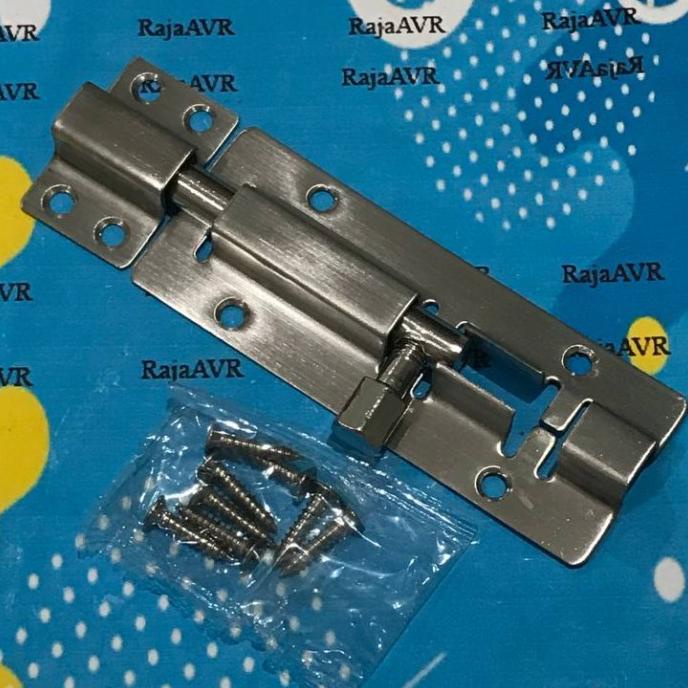 Grendel Gembok Slot Kunci Pintu Jendela Ukuran 2 3 4 5 6 Inch rajaav77 Kualitas Baik