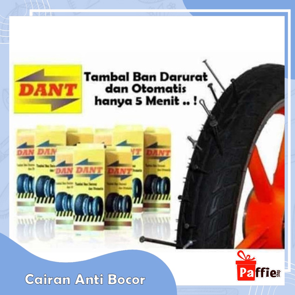 Cairan anti bocor ban alat tambal ban dalam tubeless lem dant motor perlengkapan otomotif ban bocor