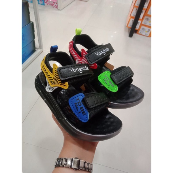 sepatu sandal anak laki-laki yongkidz ORI terbaru size 26-30