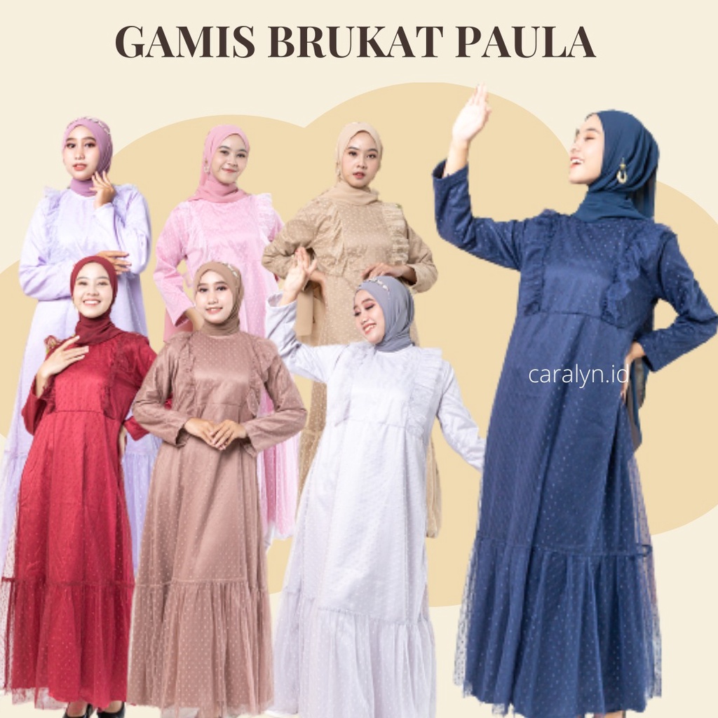 GAMIS REMAJA TERBARU KONDANGAN TILE MEWAH PAULA