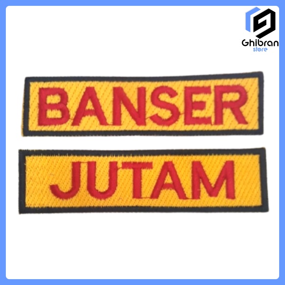 Bordir Banser - Nama Dada Banser Atribut dan Logo Banser