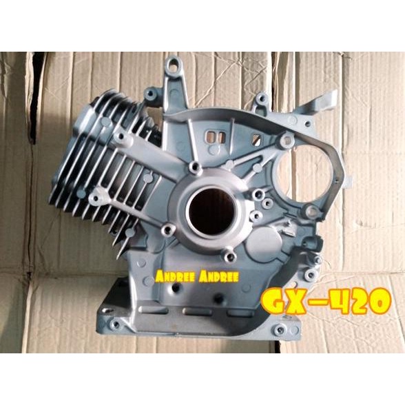 GX-420 90mm Crankcase Cylinder Block Cyl Blok Engine Genset mesin China - Honda GX420 GX 420 Piston 