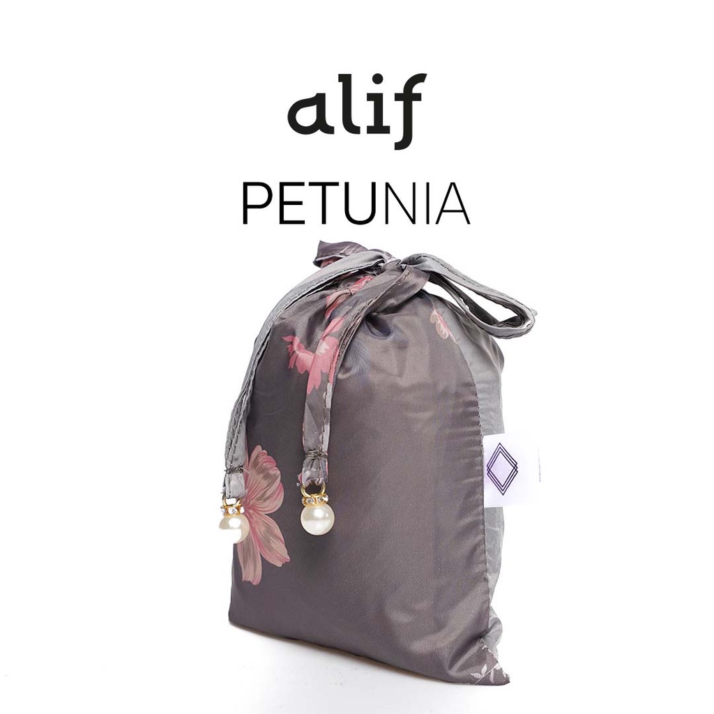 ALIF MUKENA MINI MOTIF PARASUT PREMIUM KOREA TRAVEL - CATTLEYA ( MKN-P04-005 )