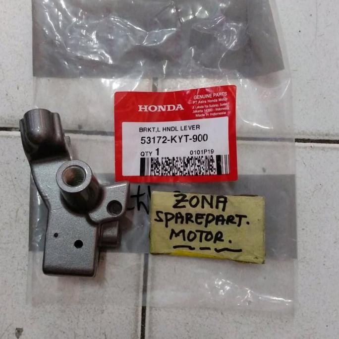 Pangkon Handel Rem Kiri Bracket Handel Rem Scoopy AHM 53172 KYT 900 DISKON